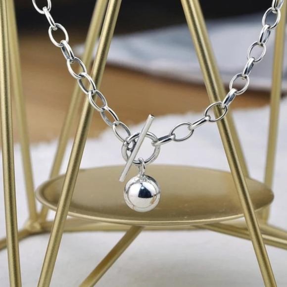 NEW 925 Sterling Silver Pendant Necklace, nice Necklace, cute Necklace - Picture 6 of 6